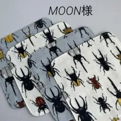 MOON様 ガーゼハンカチ4枚　ハンドメイド