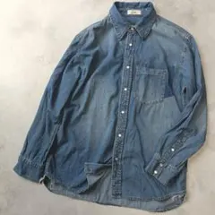 完売品 美品 コラージュ ガリャルダガランテ キュアノス デニムシャツ 通年
