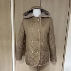 MACKINTOSH マッキントッシュ キルティングコート 裏ファー 36