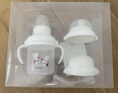【新品未使用】familiar ベビーマグ　ストローマグ　トレーニングマグセット