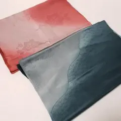 (0821)帯揚げ 2点 まとめ売り 着物 和装 小物