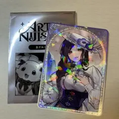にじさんじ 白雪巴 ART OF NIJISANJI コレクションカード