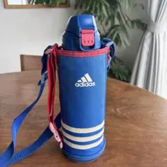 adidas 日本代表カラー ステンレスボトル 水筒 カバー付き 1Lのサムネイル
