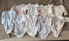 ベビー肌着長袖9点セット ユニクロミッフィー アカチャンホンポ 西松屋サイズ70