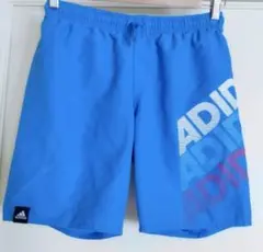 美品 アディダス adidas 青 水着 男の子用　150サイズ