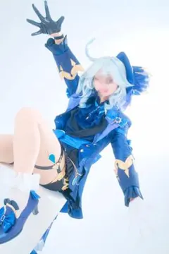 フリーナコスプレ衣装・靴 原神 Genshin げんしん フリーナ-Furina Focalors ヒール7センチ