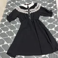 レディース.ワンピース.Mサイズ.ブラック.レース