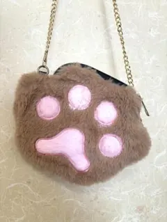 ネコ　肉球　バッグ　ポシェット　未使用
