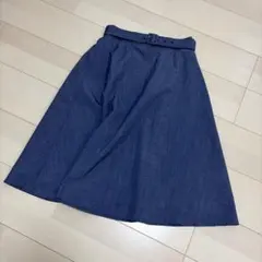 ビス　スカート　フレア　ベルト付き　1450Rのサムネイル
