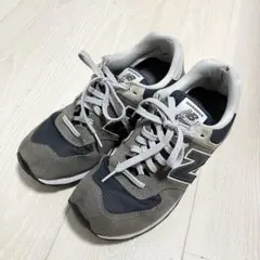 New Balance 574 27.0 グレー ネイビーのサムネイル