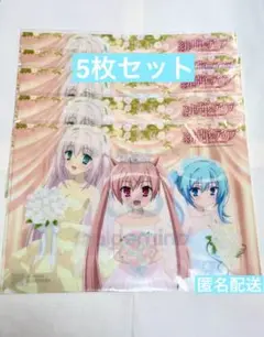 京まふ2025 緋弾のアリアクリアファイル 特典　5枚セット
