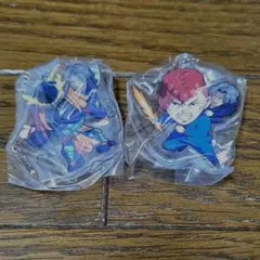 幽遊白書 ダイカットアクリルチャーム 桑原と武威セット