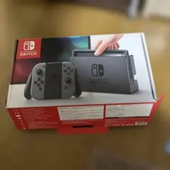 【美品】Nintendo Switch グレー 本体　初期型