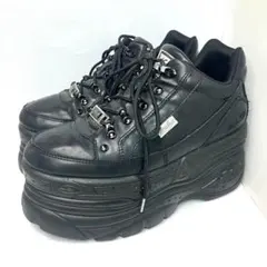 yosuke 30 サンマル　厚底スニーカー　ブラック　レディース