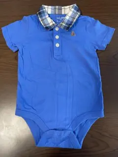 babyGap ポロロンパース 90cm 青