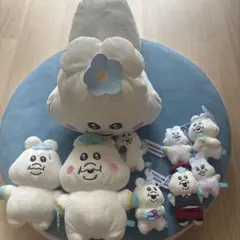 んぽちゃむ　ぬいぐるみ 9点セットのサムネイル