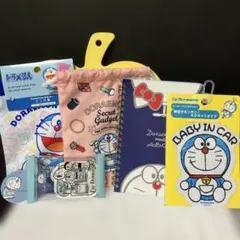 ドラえもん　ミニ巾着　リングノート　マグネットシート　クリアマルチケース