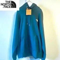 【新品タグ付/希少色】ノースフェイス パーカー L 裏起毛　刺繍ロゴ