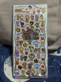 【正規品】ジュエル プチドロップシール:ワンダフル フレンズ