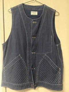 Nigel Cabourn JERKIN VEST HEMP DENIM - メルカリ