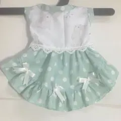ハンドメイドペット♡犬服Ｓ 背丈21c m胴回り31cm (D2)のサムネイル