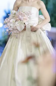 ブーケ ウェディング 白