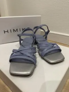 【中古】23cm HIMIKO ストラップサンダル ブルーのサムネイル