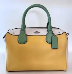 〈タグ付き未使用品‼︎〉COACH 2wayバイカラーハンドバッグ