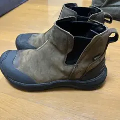 KEEN サイドゴアブーツ ブラウン　ウォータープルーフ　チェルシー