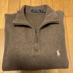POLO Ralph Lauren コットンハーフジップアップセーター