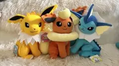 ポケモン ブイズ しっぽみてみて！でっかいぬいぐるみ サンダース タグ付き