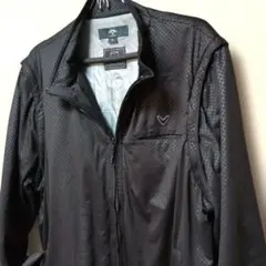 Callawayブラックダイヤモンドパターンジャケット3Ｌ