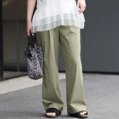 JOURNAL STANDARD relume ストレッチギャザータックパンツ