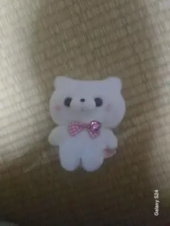 クマ型ぬいぐるみ ホワイト