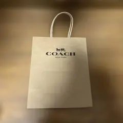 COACH ブラウン紙袋 中型