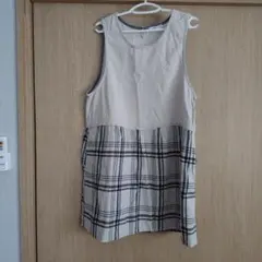 チェック柄エプロン M~Lサイズ