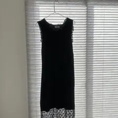 ☆送料無料☆RODEO CROWNS ノースリーブワンピース ブラック