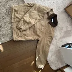 ドロスト ヴィンテージライク 衿配色 中綿 デトロイト ダックジャケット