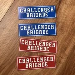 CHALLENGER ステッカー 4枚セット レア！のサムネイル