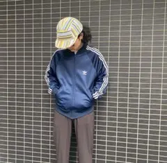 【最終値下げ】70s 80s Adidas ATP トラックジャケット ネイビー