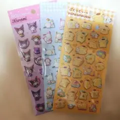 サンリオぷくっとシール　3点セット