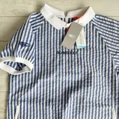 新品　未使用　ビームスゴルフ 襟付き　サッカー プルオーバー シャツ M