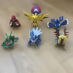 ポケモン モンコレ 劇場版 クリア カイオーガ グラードン ジラーチ 3
