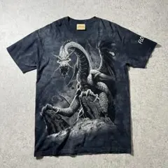 00s THE MOUNTAIN ドラゴン Tシャツ USA製 タイダイ L