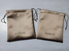 DAMIANI サテン製アクセサリーポーチ 2個セットのサムネイル