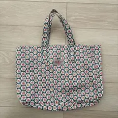 キャスキットソン　花柄　トートバッグ　大容量