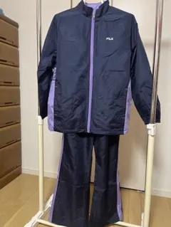 FILA ジャージ上下セット ネイビー・パープル Lサイズ