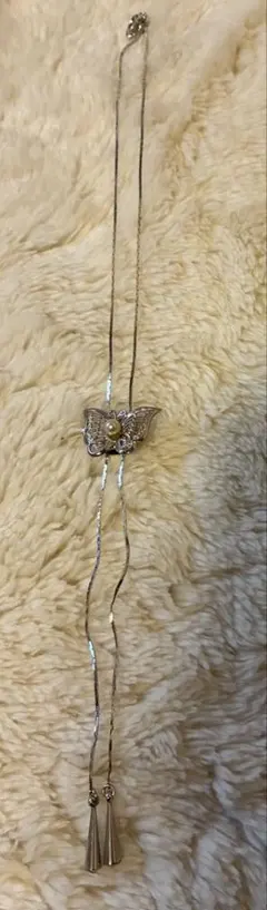 蝶デザイン シルバーネックレス