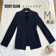 美品】SCOT CLUB スコットクラブ テーラードジャケット 9号のサムネイル
