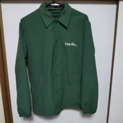 ユニクロ Keith Haring コーチジャケット ダークグリーン